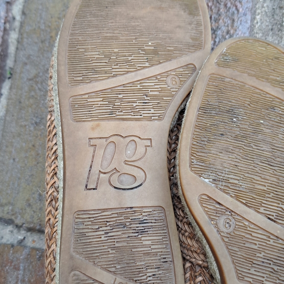 Paul Green Women's Tan Woven Flats Size 9 B1 - Picture 8 of 10